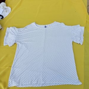 Agnes & Dora ruffle sleeved top